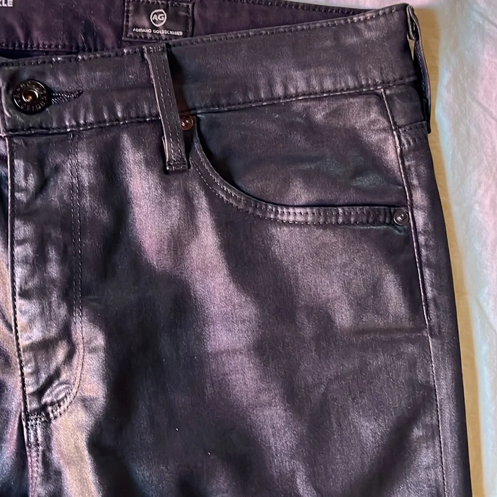 Adriano Goldschmied AG The Farrah High-Rise Skinny Ankle Black 30R - Picture 4 of 13